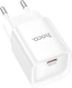 Мережевий зарядний пристрій Hoco C146A Charm single port PD20W charger (EU) White (6942007630245) - зображення 2