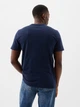Футболка Gap Everyday Soft Crewneck T-Shirt Blue 855769081 L - изображение 2