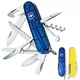 Складной нож Victorinox Huntsman для активного отдыха и путешествий с 15 функциями сине-желтый - изображение 2