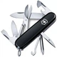 Складаний ніж Victorinox Super Tinker 14 функцій для туризму та дому чорний компактний багатофункціональний - зображення 1