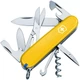 Складаний ніж Victorinox Climber багатофункціональний для туризму та активного відпочинку жовто-синій - зображення 1