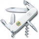 Складной нож Victorinox Spartan для туризма и активного отдыха с 12 функциями и гербом Украины - изображение 1