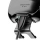 Беспроводное автомобильное зарядное устройство Держатель Baseus Smart Vehicle Bracket Sucker с технологией Qi 10W Черное - изображение 3