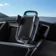 Беспроводное автомобильное зарядное устройство Держатель Baseus Milky Way Electric Holder с технологией Qi 15W Черный - изображение 2