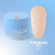 Гель LUNAMoon Premium Gel №31 (Персиковый беж) на 30 мл для укрепления, выравнивания и наращивания ногтей - изображение 1