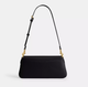 Женская кожаная сумка Coach Jet Shoulder Bag Brass/Black - изображение 2