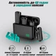 Беспроводной Микрофон Петличный (2 шт) SX6 с Зарядным Кейсом USB Type C и Шумоподавлением для Телефона iOS и Andoid на одежду для записи видео - изображение 2