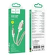 Кабель Hoco UPA32A AUX 3.5мм на Lightning audio conversion cable (1M) для машини, телефонів, програвачів, комп'ютерів Золотий - изображение 2