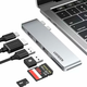 USB хаб для MacBook, концентратор зі швидкою зарядкою та HDMI Ugreen CM380 (6 в 1, Type-C, SD,100 Вт) - зображення 3