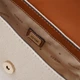 Сумка багет женская из искусственной кожи маленькая Guess HWAG95-24190-NRC Бежевая с коричневым (190231910466) - изображение 6