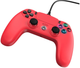 Kontroler Freaks and Geeks PS4 Wired Controller Red (3701625903901) - obraz 1