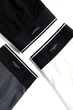 Набор удлиненных хлопковых боксеров H&M mid trunks размер M 3 шт black white grey 0178 - изображение 7