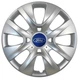 Автомобільні модельні ковпаки R15 Ford 334 4шт, SJS, сріблясті - изображение 1