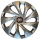 Автомобильные колпаки на колеса FIAT RED R16 №431 SJS серебристые комплект 4шт TR0060012 - изображение 1