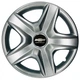 Автомобільні модельні ковпаки R15 Chevrolet 340 4шт, SJS, сріблясті - изображение 1