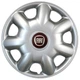 Автомобильные колпаки на колеса FIAT RED R14 №218 SJS серебристые комплект 4шт TR0051212 - изображение 1