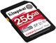Карта пам'яті Kingston SDXC 256GB Canvas React Plus Class 10 UHS-II U3 V60 (SDR2V6/256GB) (955555912088497) - Уцінка - зображення 2