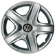 Автомобільні модельні ковпаки R16 Volkswagen 418 4шт, SJS, сріблясті - изображение 1