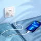 Адаптер сетевой HOCO Type-C to Lightning Fighter single port charger set C109A |1Type-C, 3A/20W, PD/QC White - изображение 7