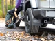Брызговики Ford F150 2015-2021 передние, с расширителями черные, 2шт Weathertech 110044 - изображение 4