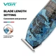 Триммер VGR Professional V-923Blue 3 насадки LED display - изображение 6