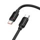 Кабель для зарядки HOCO X115 USB-C → USB-C 5A 240W 1 метр Черный - изображение 1