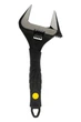 Ключ разводной MASTERTOOL 250 мм 0-50 мм тонкие губки CrV рукоятка с TPR накладкой 76-0323 - изображение 3