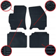 Dywaniki samochodowe Frogum ElToro do Ford Transit / Tourneo Castom od 2012 4 szt (5902643402201) - obraz 3
