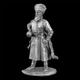 Статуэтка коллекционная Гетман Сагайдачный 6,5 см фигурка из металла и олова, антиквариат, декор интерьер - изображение 1