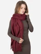 Палантин SumWin Yh-Fashion 2803-44 Бургунди - изображение 1
