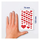 Наліпки Zdesign Hearts (4004182043714) - зображення 4