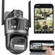 Потрійна IP-камера з нічним баченням XPRO Rotation P12 (234573632_2322) - изображение 10