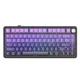Бездротова ігрова механічна клавітура Attack shark x85 Purple gradient - зображення 1