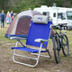 Krzesło turystyczne Nils Camp NC3502 2 w 1 składane Niebiesko-szare (5908261681035) - obraz 11