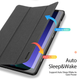 Etui DUX Ducis Domo na Samsung Galaxy TTab S9 z funkcja Smart Sleep podstawka Black (6934913025895) - obraz 8