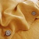 Комплект постельного белья SoundSleep Muse mustard Stonewash лен Евро King 230х220 см горчичный (93254434) - изображение 2