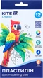 Пластилін восковий Kite Creative 12 кольорів 200 г (K-086) - зображення 1