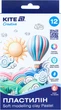 Пластилин восковой Kite Creative Pastel 12 цветов 200 г (K-086-P) - изображение 1