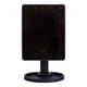 Зеркало косметическое 21х16 см 22 LED Черное - изображение 2