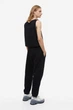 Брюки H&M Relaxed Fit Sweatpants Black 1012056001 M - изображение 5