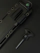 Нож танто тактический 2620 черный/серый с кресалом и фонариком Gorillas BBQ KN1080 - изображение 6