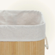 Кошик для білизни з бамбука Nuxio Sana 60L (5902973462128) - зображення 8