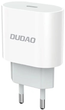Ładowarka sieciowa Dudao A14EUC USB-C PD 20W + kabel USB-C - USB-C White (6976625332984) - obraz 2
