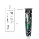 Тример V-260 Green, 3 насадки, акумулятор 2000mAh, 9000 RPM, LED-дисплей (46072-V-260 GREEN_923) - изображение 3
