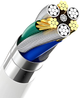 Ładowarka sieciowa Dudao A4EU USB-A 2.1A + kabel USB-A - Lightning White (6976625331956) - obraz 4