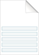 Notatnik Bantex A4 w linie 32 strony (5705460000229) - obraz 2