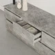 Тумба под телевизор MebelStar Нео 6Ш 150x43x53 см Бетон (MBS-1280) - изображение 3