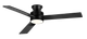 Люстра-вентилятор OSRAM 4099854536588 Ceiling Blade Fan 56W 1200Лм 3000K-6000K DIM з пультом ДК чорна - зображення 2