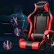 Игровое геймерское компьютерное кресло до 150 кг (съемные подушки под шею и поясницу) - изображение 4