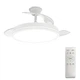 Люстра-вентилятор OSRAM CEILING WING FAN 60W 2500Lm с пультом ДУ белая (4099854536564) - изображение 2